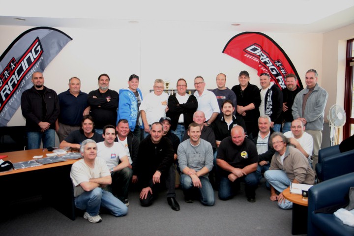 Back row: Dave Andresen, Paul Shackleton, John Somaoracz, Shane Olive, Graeme Cowin, Greg Schultz, Peter Shields, Andrew Parish, Richard Botica, Steve Brown, Rod Walls Front row: Ross Preen, Ray Treasure, Chris Preen, Glenn Shaw, Joseph Rodriguez, Rick Cartisano, Dave Armstrong, Steve Turner, George Bukureshliev, Colin Walls, Brett Ehmer, Steve Thomas, Andrew Hurst